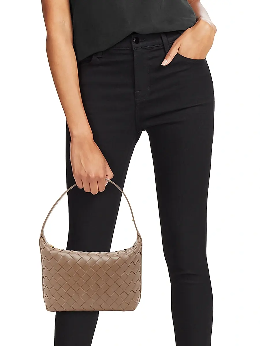 Bottega Veneta Women's Mini Wallace Leather Top-Handle Bag | Thumbnail 2 Bottega Veneta Women's Mini Wallace Leather Top-Handle Bag | Thumbnail 2