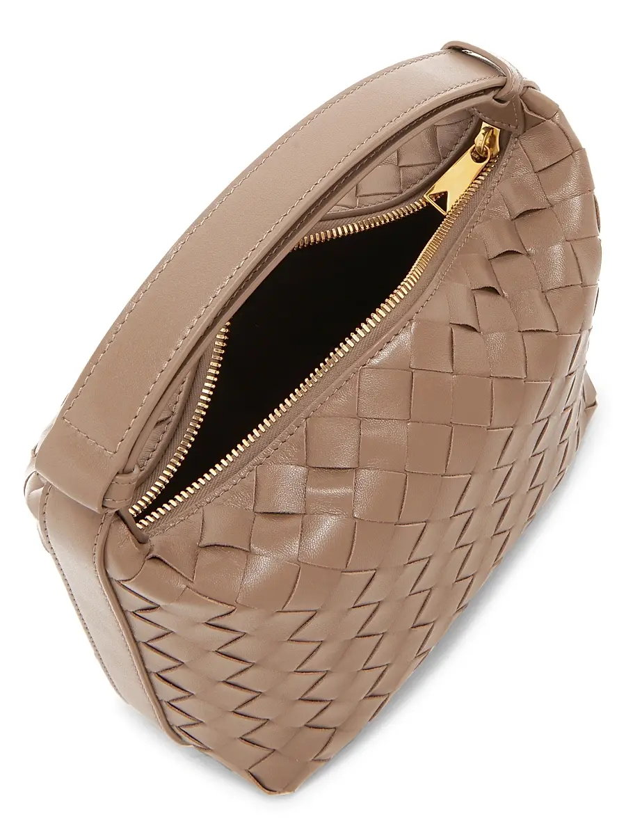 Bottega Veneta Women's Mini Wallace Leather Top-Handle Bag | Thumbnail 3 Bottega Veneta Women's Mini Wallace Leather Top-Handle Bag | Thumbnail 3