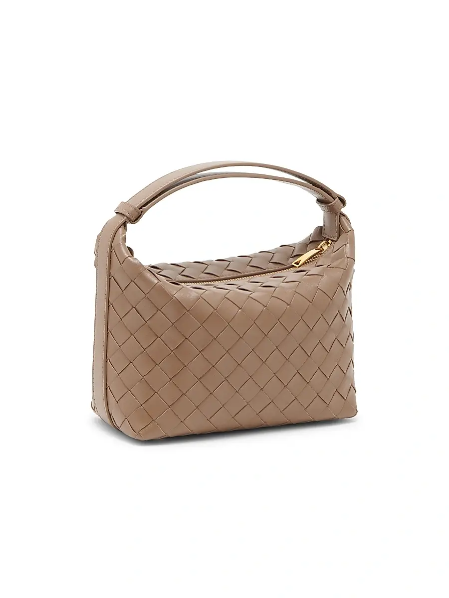 Bottega Veneta Women's Mini Wallace Leather Top-Handle Bag | Thumbnail 4 Bottega Veneta Women's Mini Wallace Leather Top-Handle Bag | Thumbnail 4