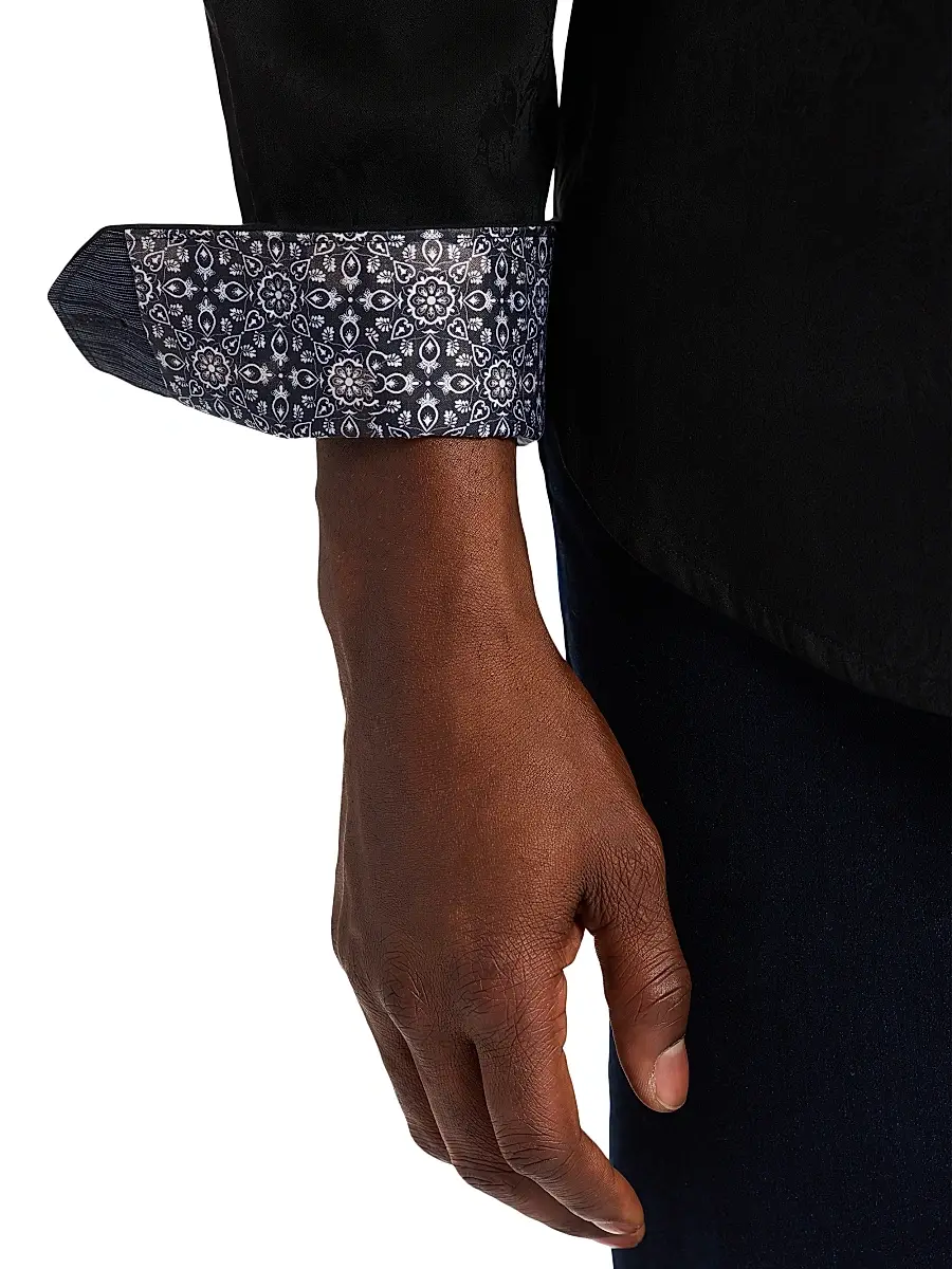Robert Graham Men's Highland Woven Shirt | Thumbnail 4 Robert Graham Men's Highland Woven Shirt | Thumbnail 4