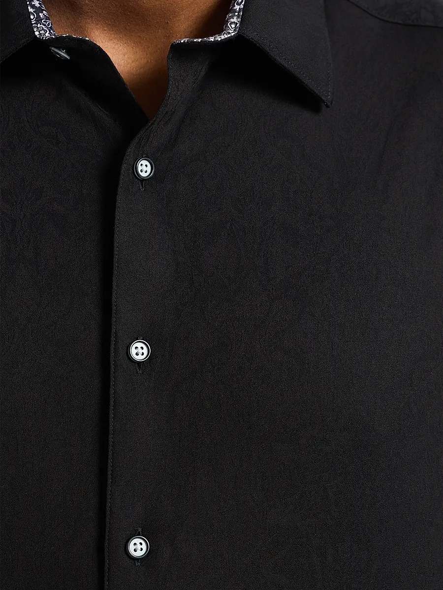 Robert Graham Men's Highland Woven Shirt | Thumbnail 5 Robert Graham Men's Highland Woven Shirt | Thumbnail 5