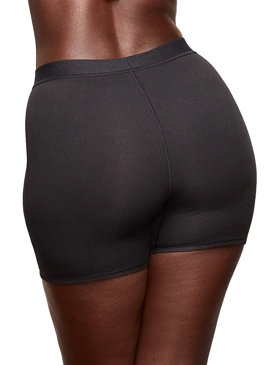Skims Women's Cotton Rib Boxer | Thumbnail 5 Skims Women's Cotton Rib Boxer | Thumbnail 5