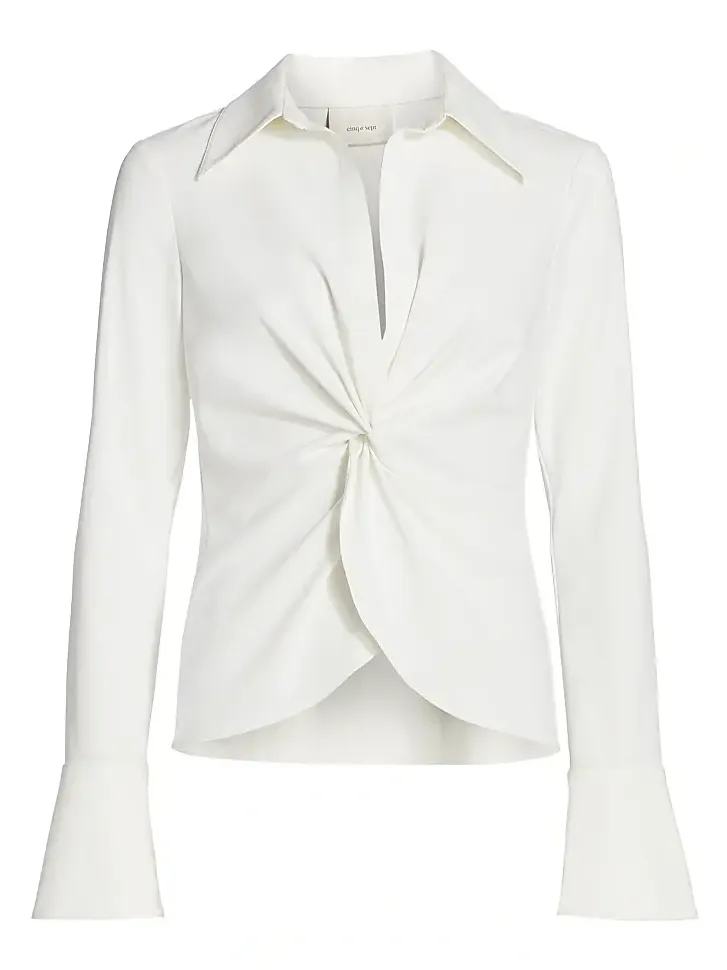 Women's Mckenna Twist-Front Blouse
