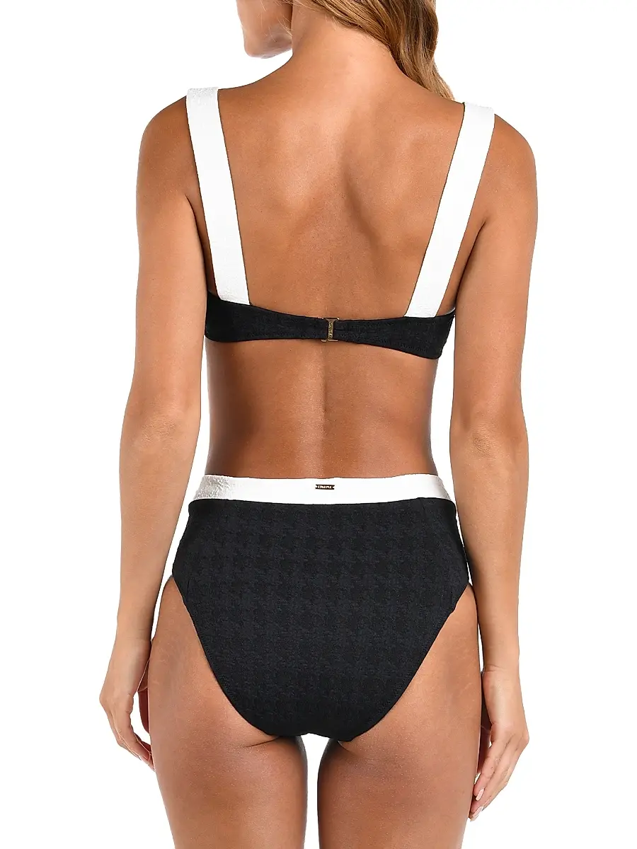 L'Agence Women's Colorblock Chic Alexandria Underwire Bikini Top | Thumbnail 4