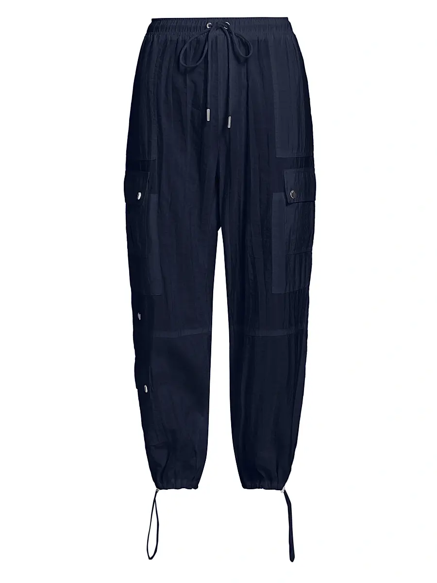 Cinq à Sept Women's Nitsan Utility Pants - Navy | Image 1 Cinq à Sept Women's Nitsan Utility Pants - Navy | Image 1