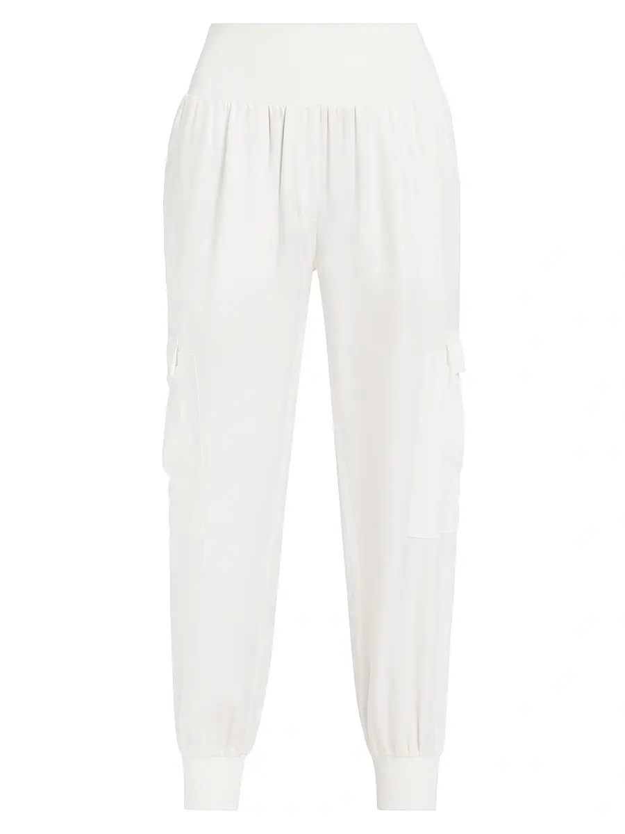 Cinq à Sept Women's Giles Twill Cargo Joggers - | Image 1 Cinq à Sept Women's Giles Twill Cargo Joggers - | Image 1