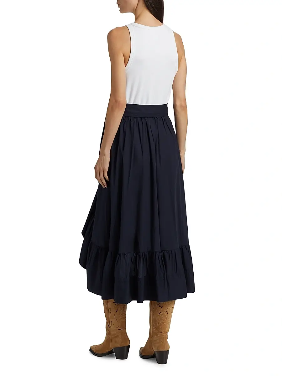 Cinq à Sept Women's Zayla Split Midi-Dress | Thumbnail 5 Cinq à Sept Women's Zayla Split Midi-Dress | Thumbnail 5