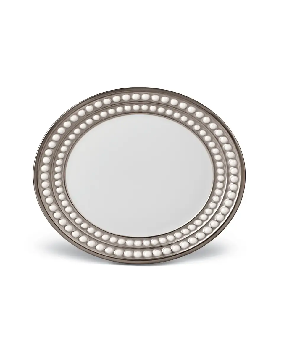 L'Objet Perlee Platinum Bread and Butter Plate | Thumbnail 2