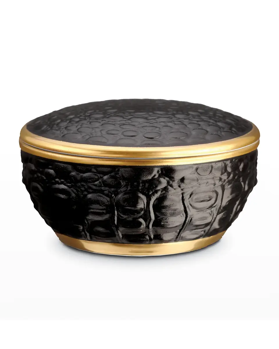 L'Objet Crocodile Round Box | Thumbnail 2