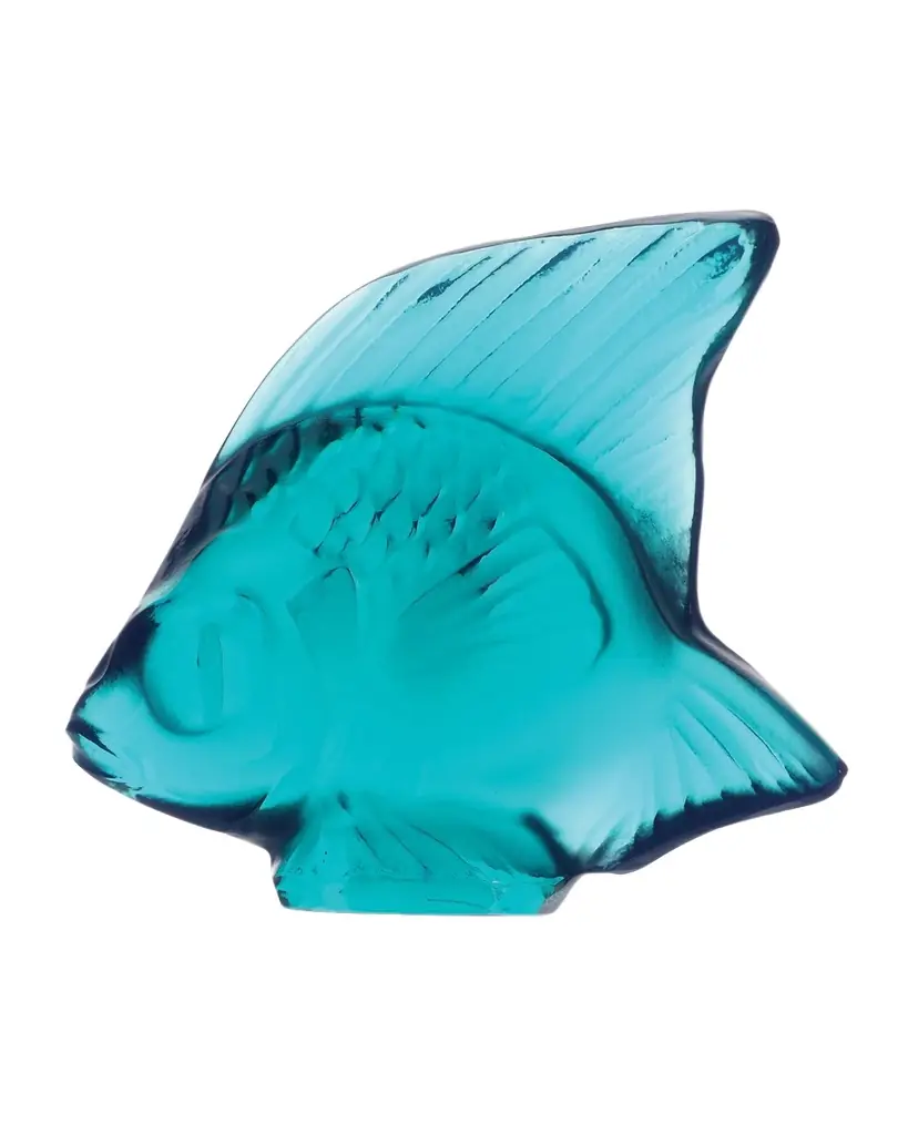 Lalique Turquoise Fish | Image 1 Lalique Turquoise Fish | Image 1