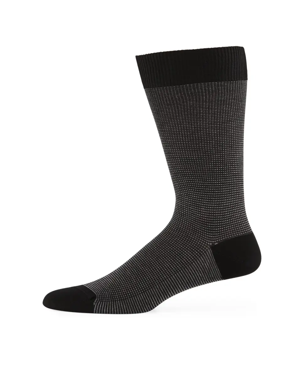 Pantherella Men's Tewkesbury Birdseye Socks | Thumbnail 3 Pantherella Men's Tewkesbury Birdseye Socks | Thumbnail 3