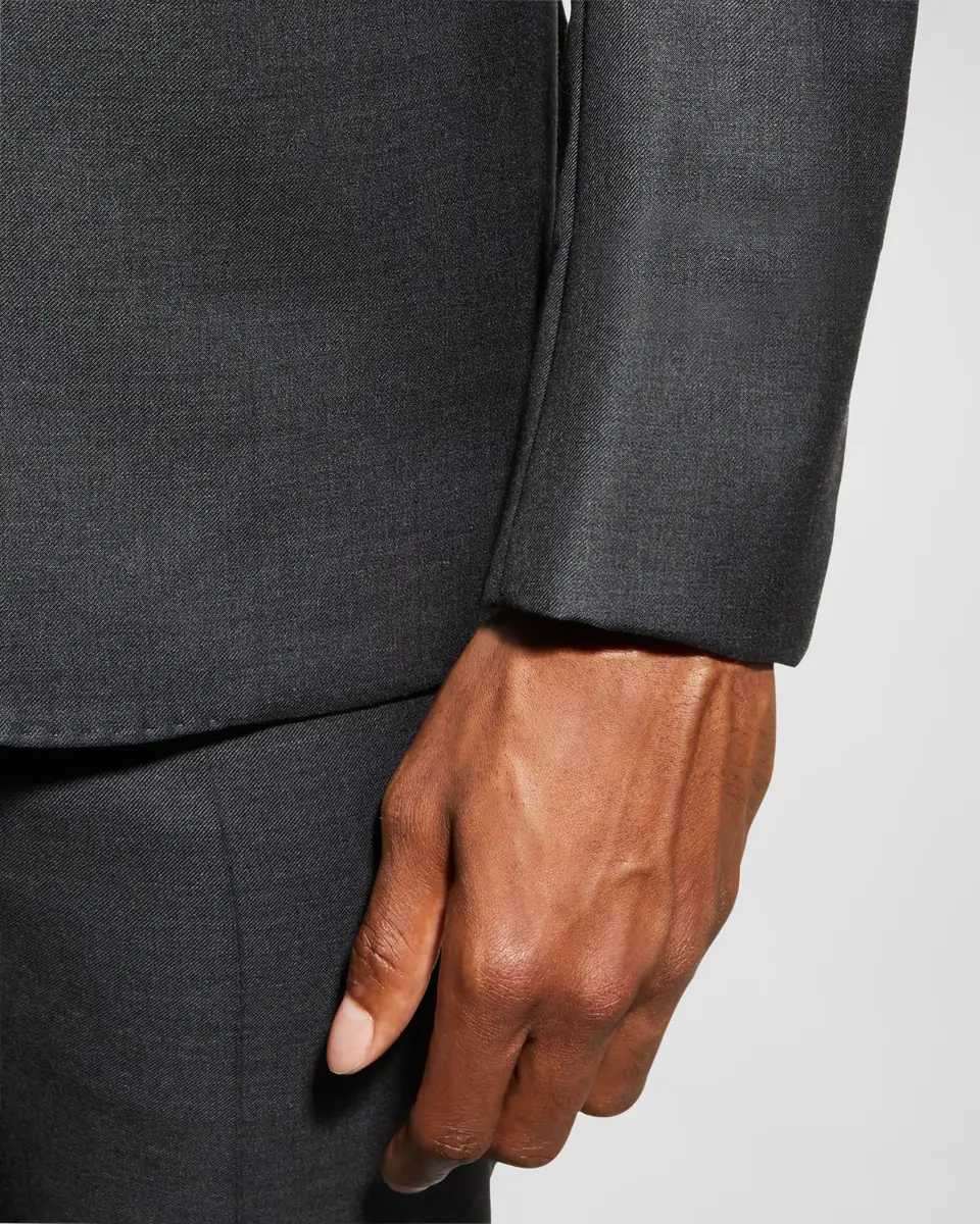 Emporio Armani Super 130s Wool Two-Piece Classic Fit Suit | Thumbnail 6 Emporio Armani Super 130s Wool Two-Piece Classic Fit Suit | Thumbnail 6