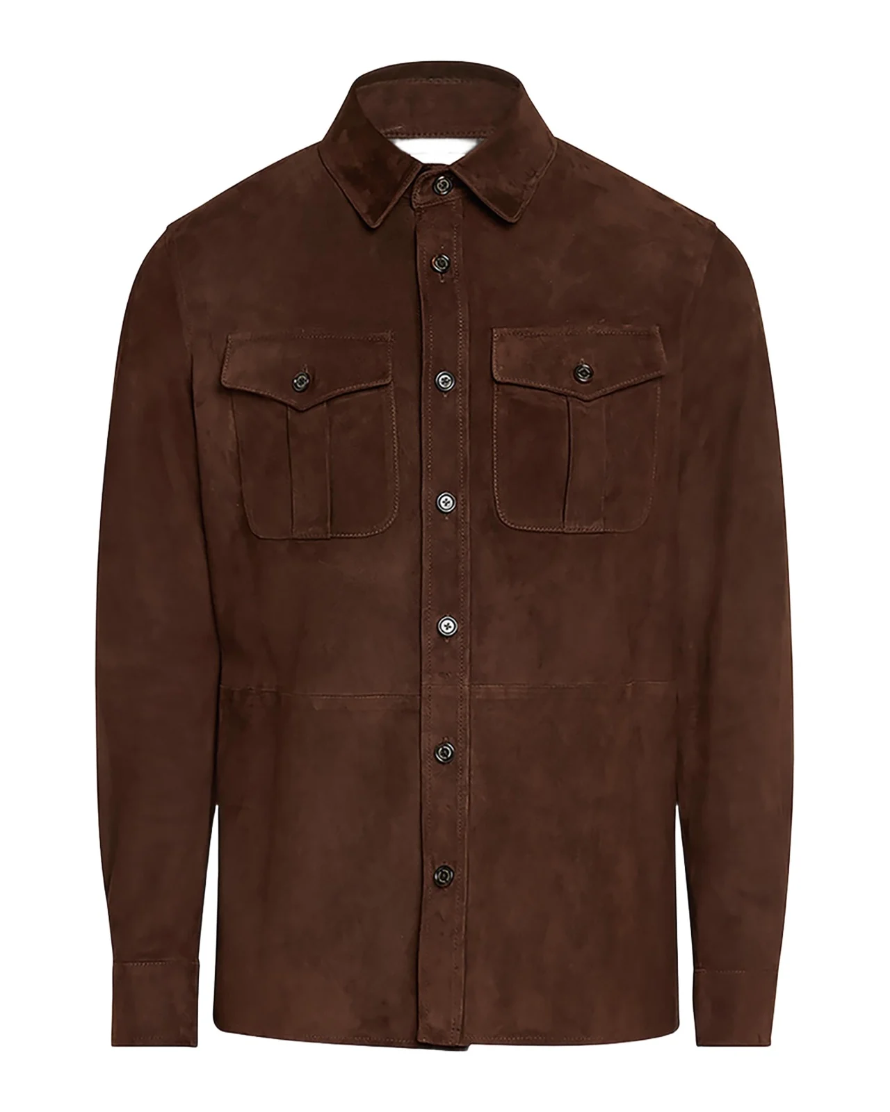 Ralph Lauren Purple Label Men's Suede Overshirt