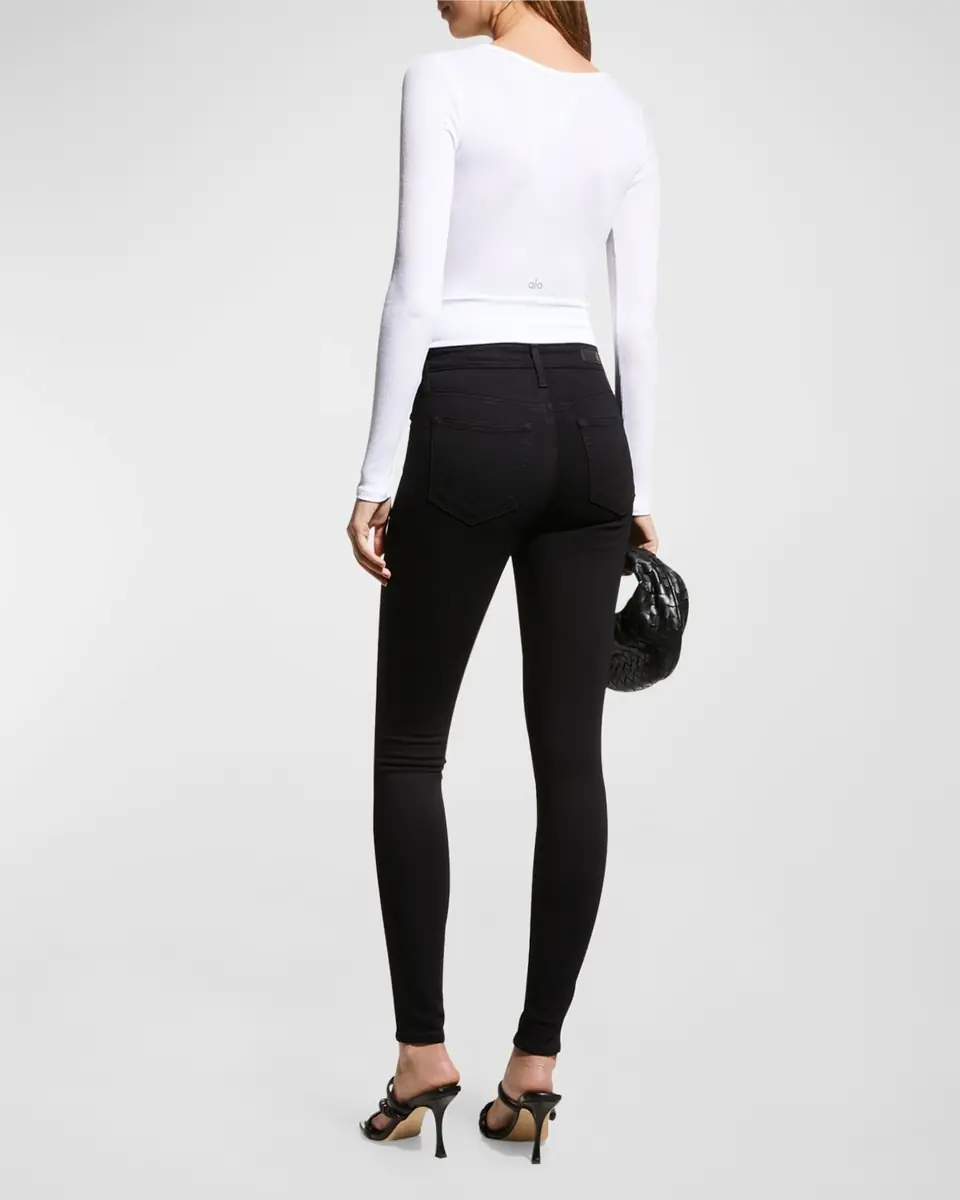 AG Jeans Farrah High-Rise Skinny Jeans | Thumbnail 4 AG Jeans Farrah High-Rise Skinny Jeans | Thumbnail 4