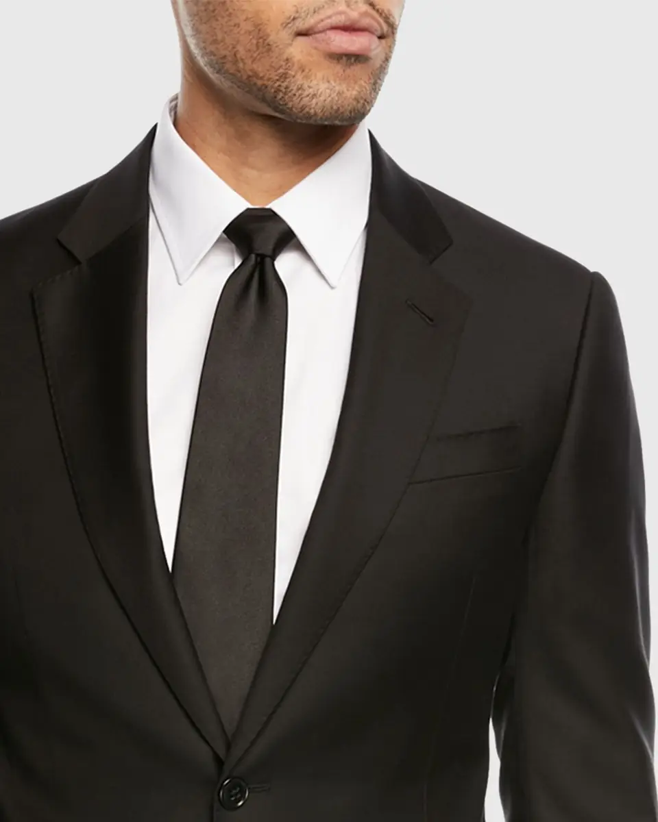 Emporio Armani Super 130s Wool Two-Piece Classic Fit Suit | Thumbnail 2