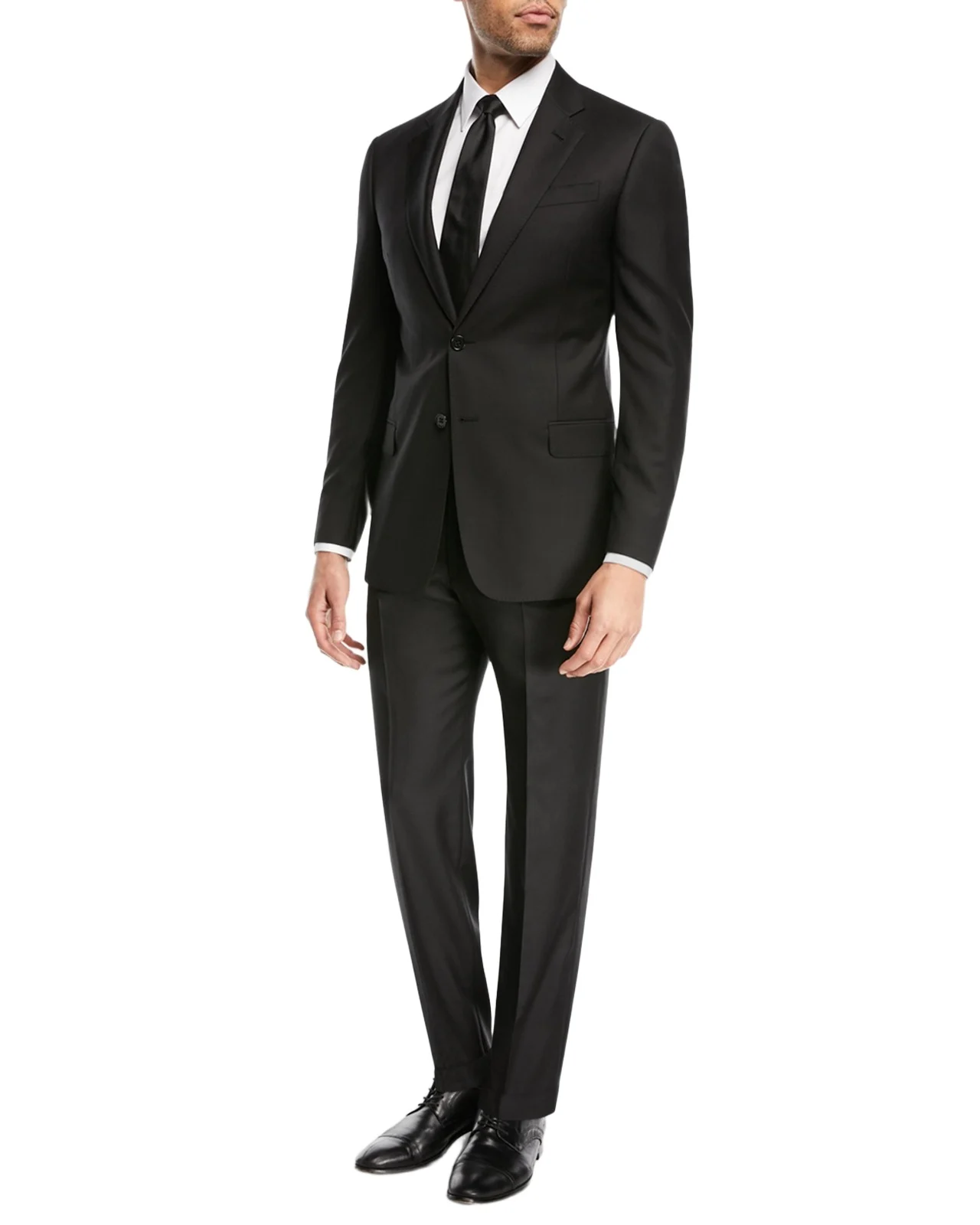 Super 130s Wool Two-Piece Classic Fit Suit Super 130s Wool Two-Piece Classic Fit Suit