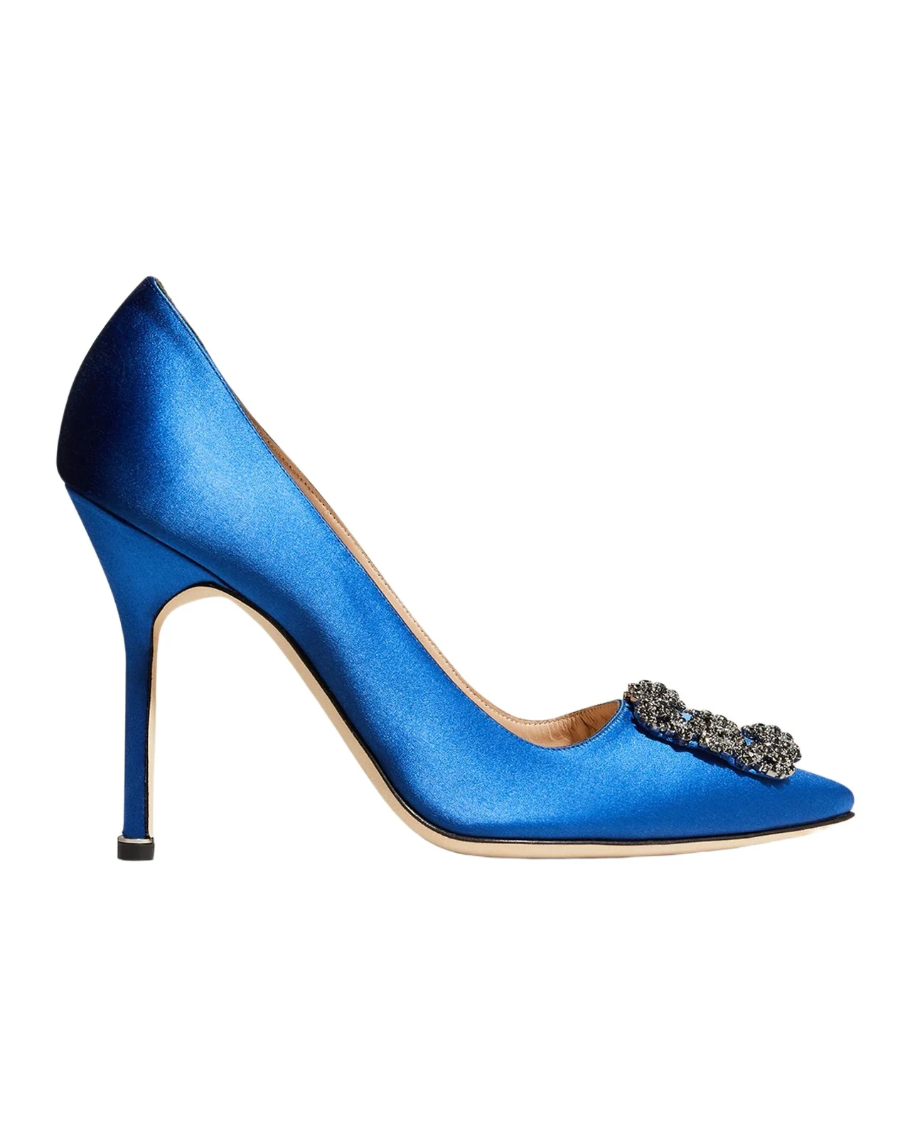 Hangisi 105mm Satin High-Heel Pumps Hangisi 105mm Satin High-Heel Pumps