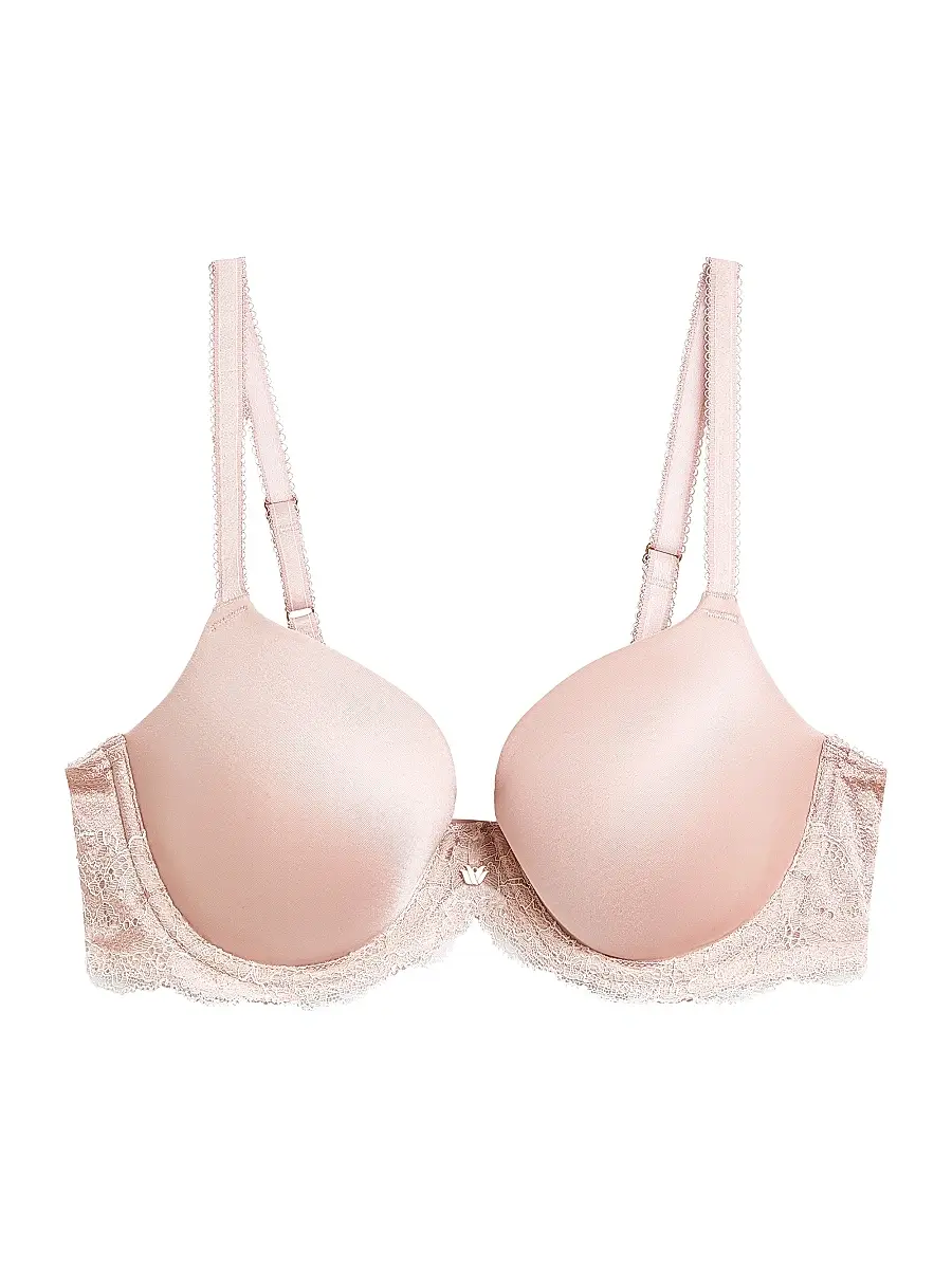 Wacoal Women's Modern Affair Contour Lace-Trimmed Bra - Rosedust Angel Wing | Image 1 Wacoal Women's Modern Affair Contour Lace-Trimmed Bra - Rosedust Angel Wing | Image 1