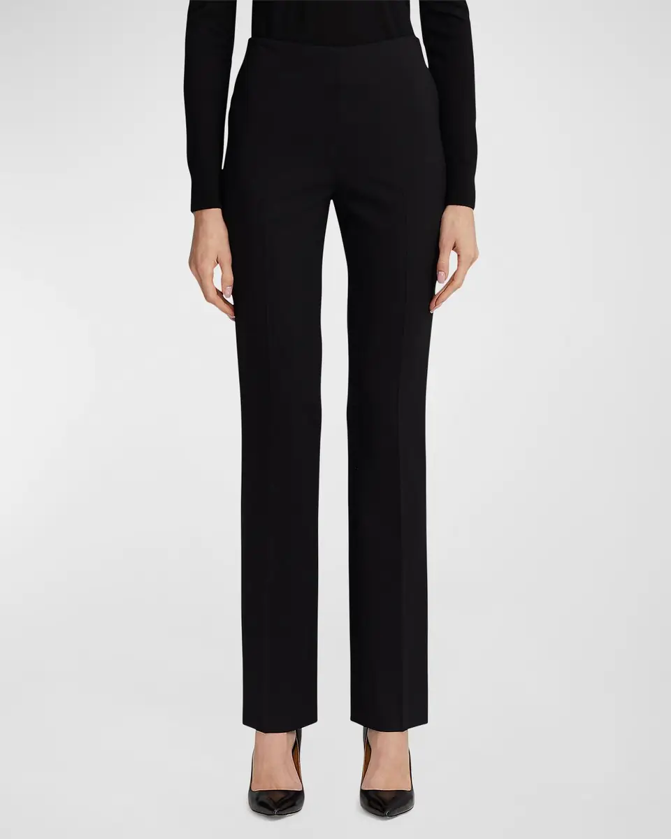 Ralph Lauren Collection Alandra Stretch Wool Pants | Thumbnail 4