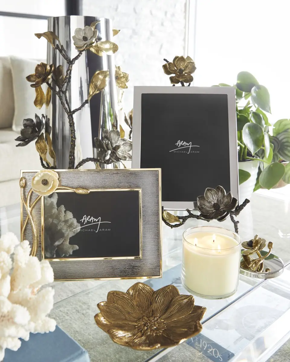 Michael Aram Anemone Picture Frame, 5" x 7" | Thumbnail 5 Michael Aram Anemone Picture Frame, 5" x 7" | Thumbnail 5