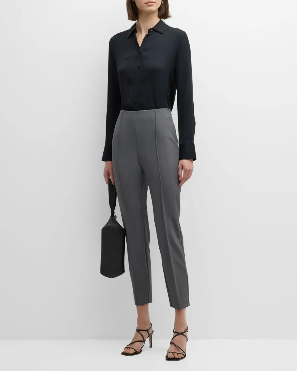 Lafayette 148 New York Gramercy Acclaimed-Stretch Pants | Thumbnail 2 Lafayette 148 New York Gramercy Acclaimed-Stretch Pants | Thumbnail 2