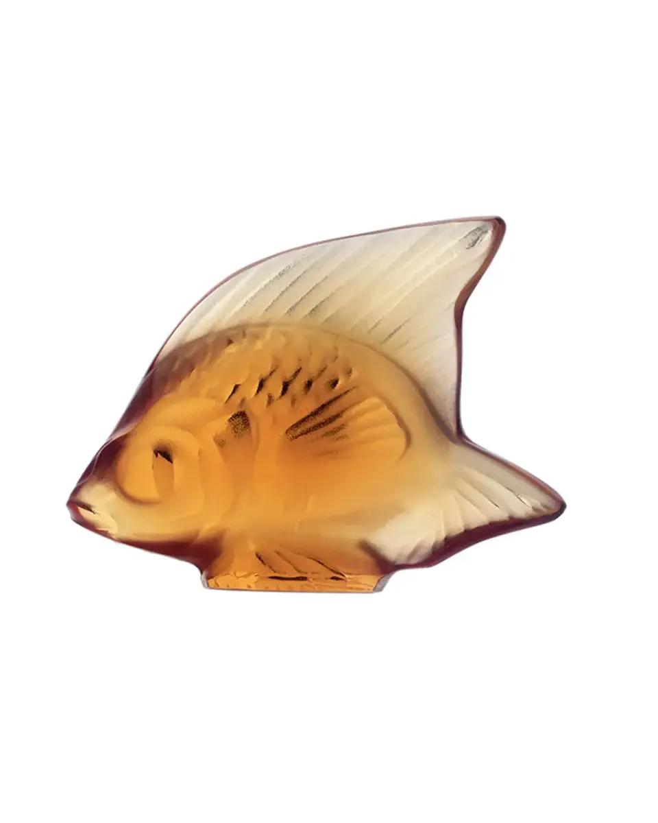 Lalique Amber Angelfish Figurine | Thumbnail 2