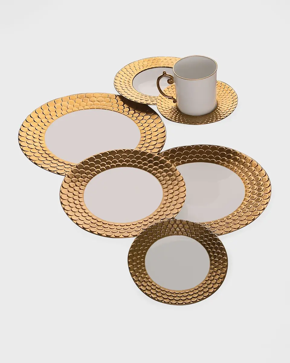 L'Objet Aegean Gold Dinner Plate | Thumbnail 3