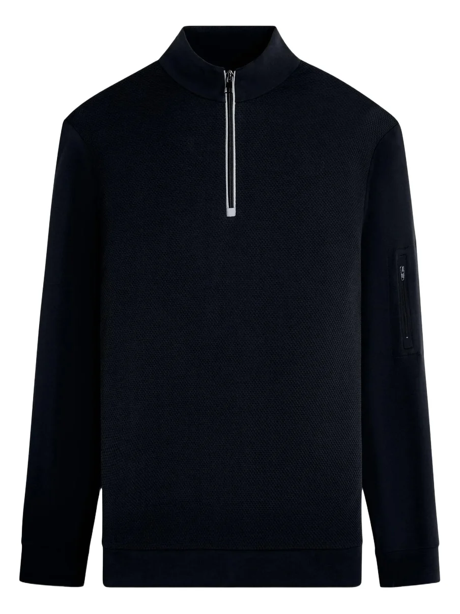 Men's Quarter-Zip Knit Jacket