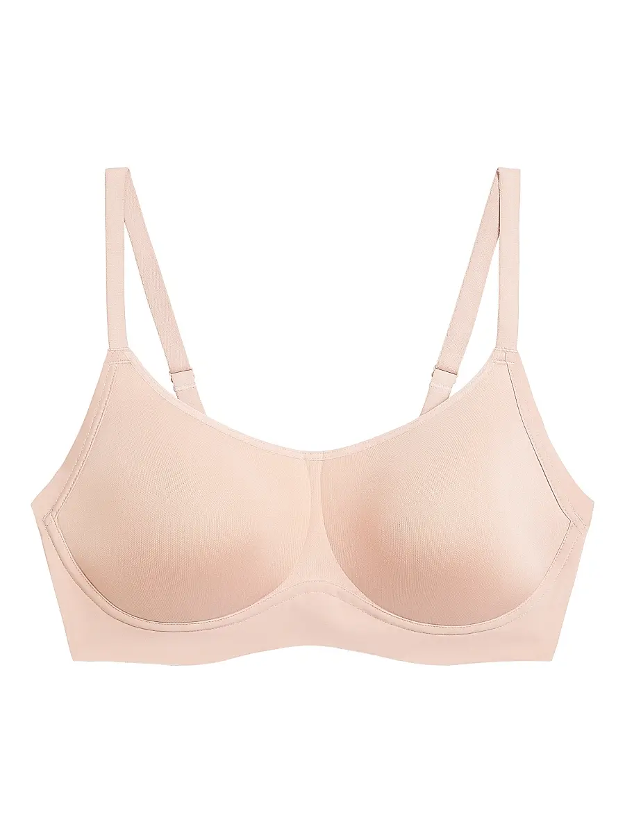Wacoal Women's Easy Like Sunday Wireless Contour Bra - Rose Dust | Image 1 Wacoal Women's Easy Like Sunday Wireless Contour Bra - Rose Dust | Image 1