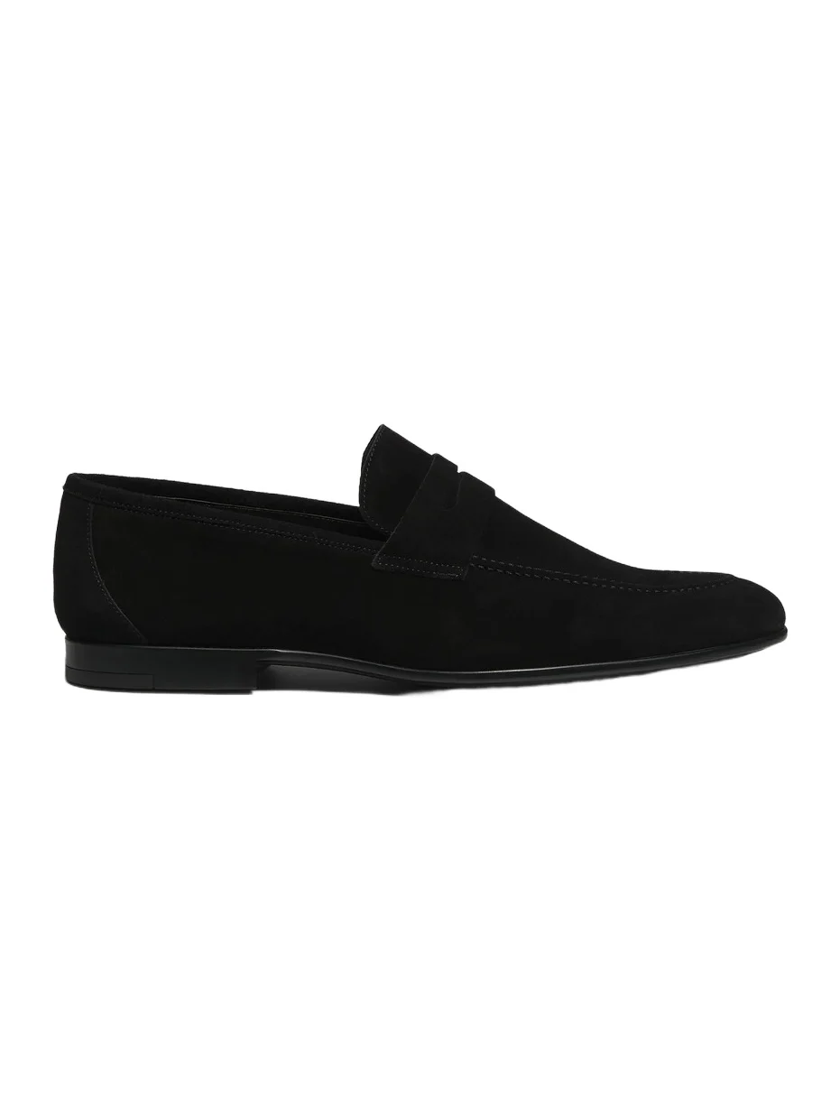 Men's Dunmore Suede Penny Loafers