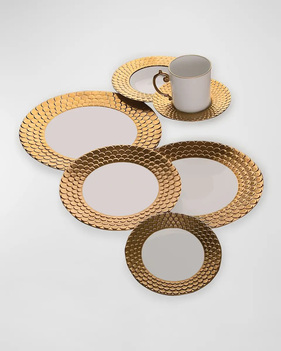 L'Objet Aegean Gold Dessert Plate | Thumbnail 2