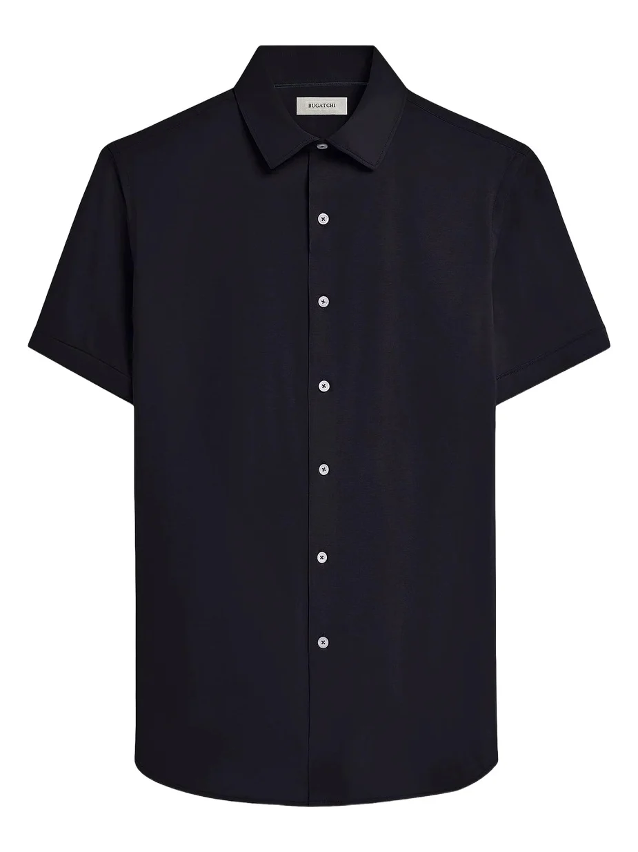 Men's Miles Stretch Cotton Button-Front Shirt Men's Miles Stretch Cotton Button-Front Shirt
