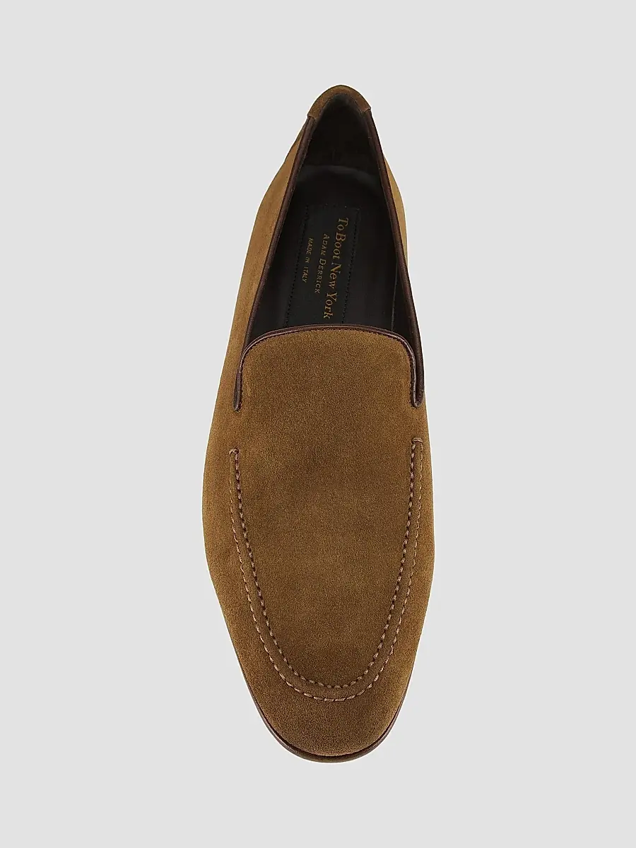 To Boot New York Men's Beamon Suede Leather Loafers | Thumbnail 5