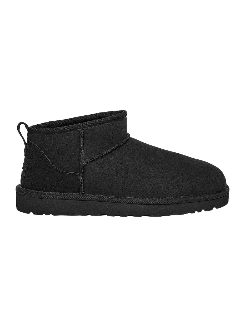 Unisex Men's Classic Ultra Mini Sheepskin Ankle Boots