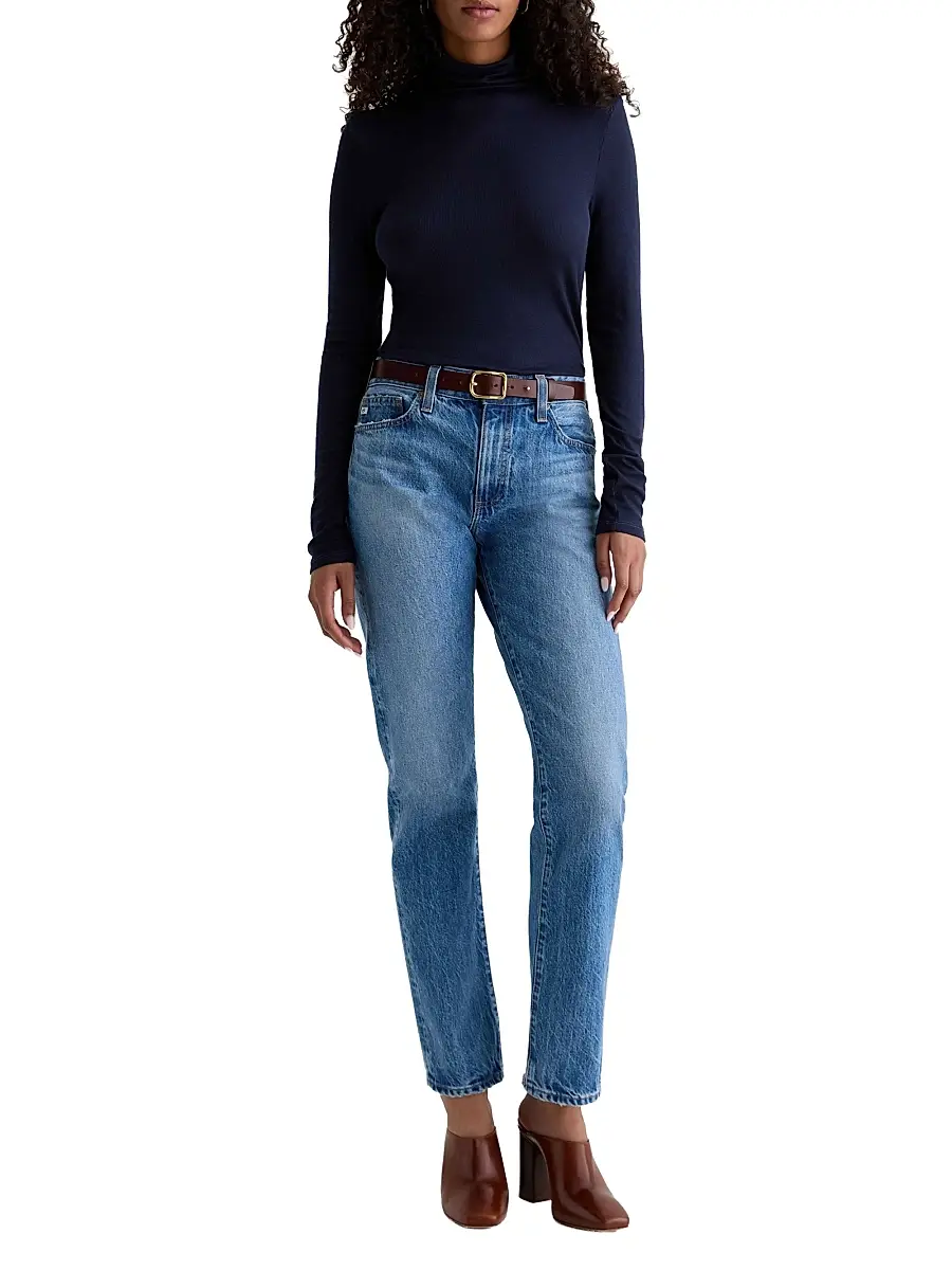 AG Jeans Women's Chels Cotton Turtleneck Sweater | Thumbnail 2 AG Jeans Women's Chels Cotton Turtleneck Sweater | Thumbnail 2