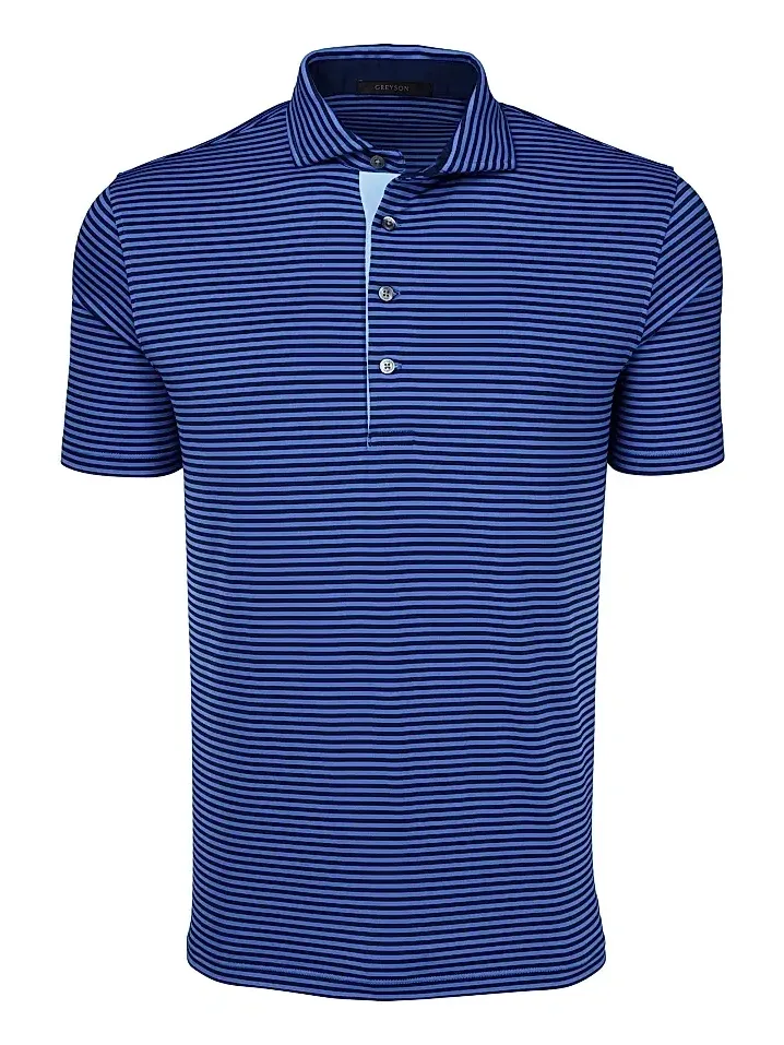 Men's Quogue Striped Polo Shirt