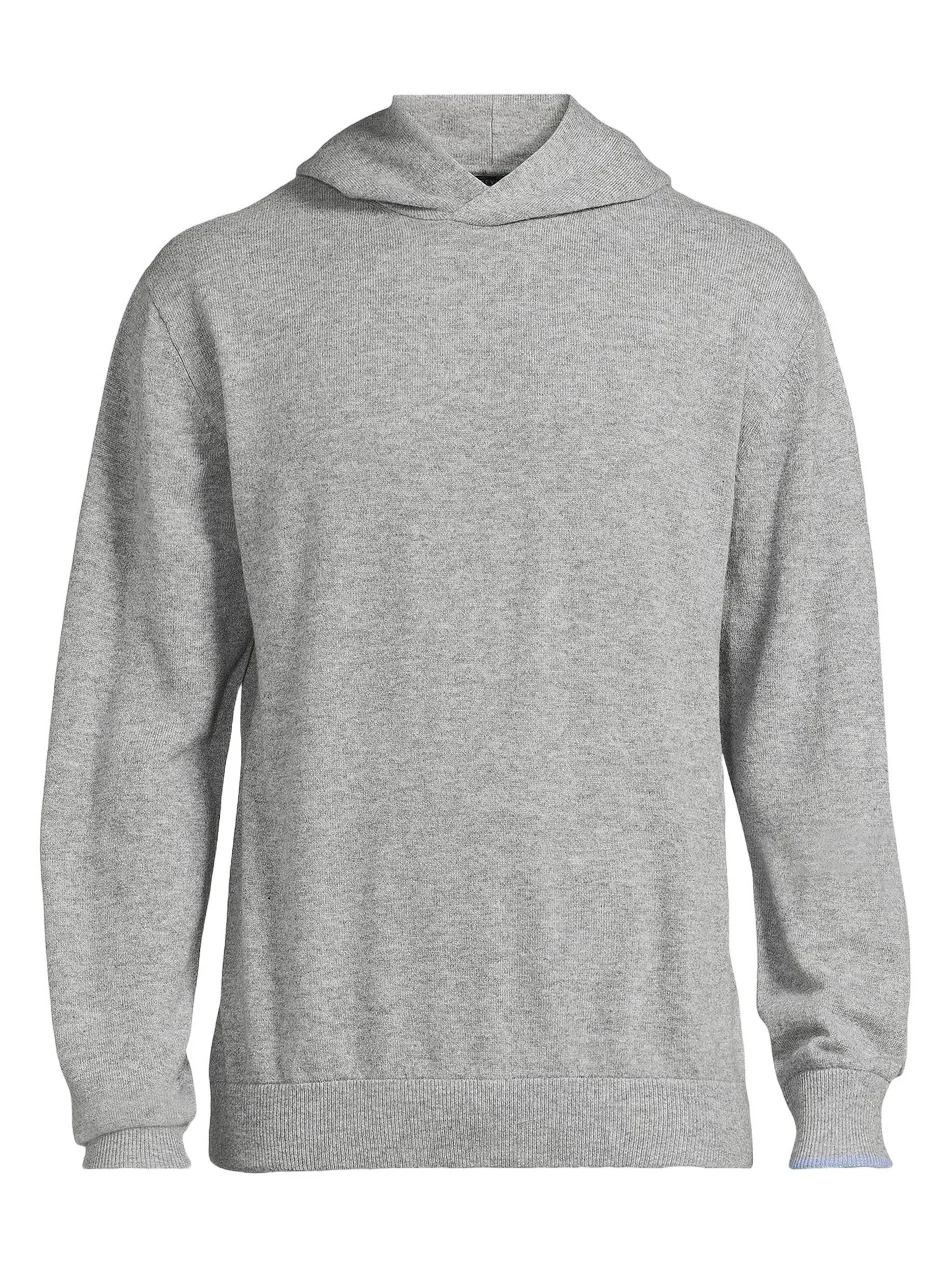 Greyson Men's Koko Wool & Cashmere Hoodie - Black