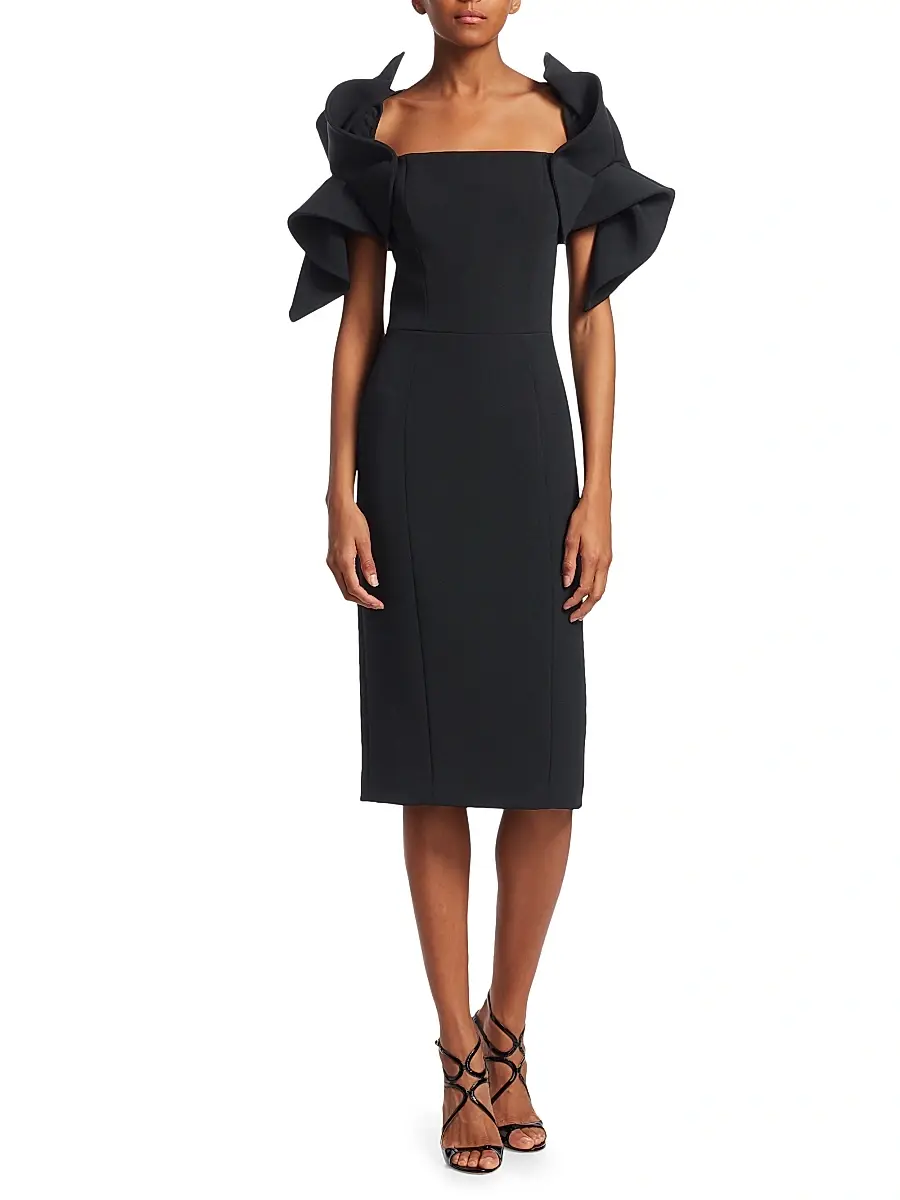 BADGLEY MISCHKA Women's Origami Sleeve Dress | Thumbnail 2 BADGLEY MISCHKA Women's Origami Sleeve Dress | Thumbnail 2