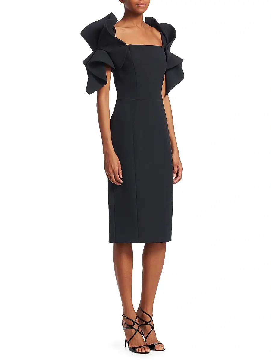 BADGLEY MISCHKA Women's Origami Sleeve Dress | Thumbnail 3 BADGLEY MISCHKA Women's Origami Sleeve Dress | Thumbnail 3