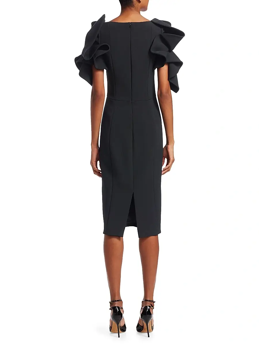 BADGLEY MISCHKA Women's Origami Sleeve Dress | Thumbnail 4 BADGLEY MISCHKA Women's Origami Sleeve Dress | Thumbnail 4