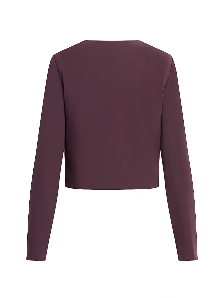 Favorite Daughter Women's The Laura Square-Neck Crop Jacket | Thumbnail 3 Favorite Daughter Women's The Laura Square-Neck Crop Jacket | Thumbnail 3