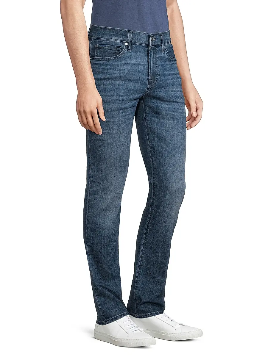 7 For All Mankind Men's Slimmy Cotton-Blend Jeans | Thumbnail 4 7 For All Mankind Men's Slimmy Cotton-Blend Jeans | Thumbnail 4