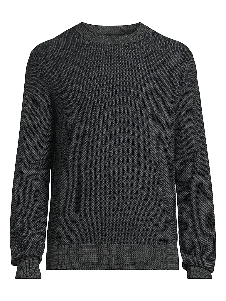 Men's Geo Jacquard Long-Sleeve Crewneck Sweater Men's Geo Jacquard Long-Sleeve Crewneck Sweater