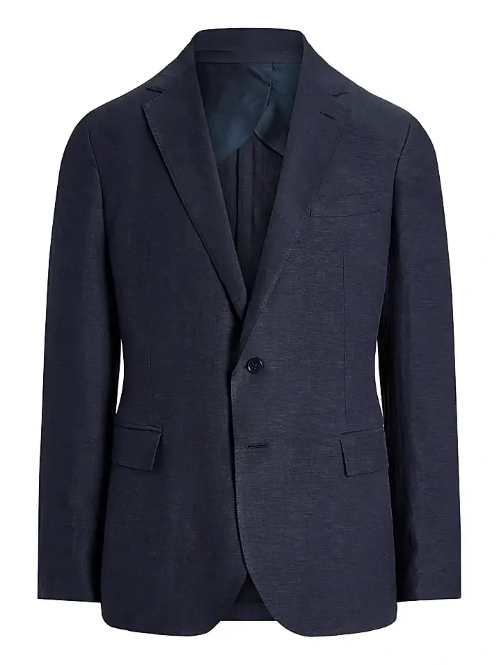 Men's Hadley Hand-Tailored Silk-Linen Jacket