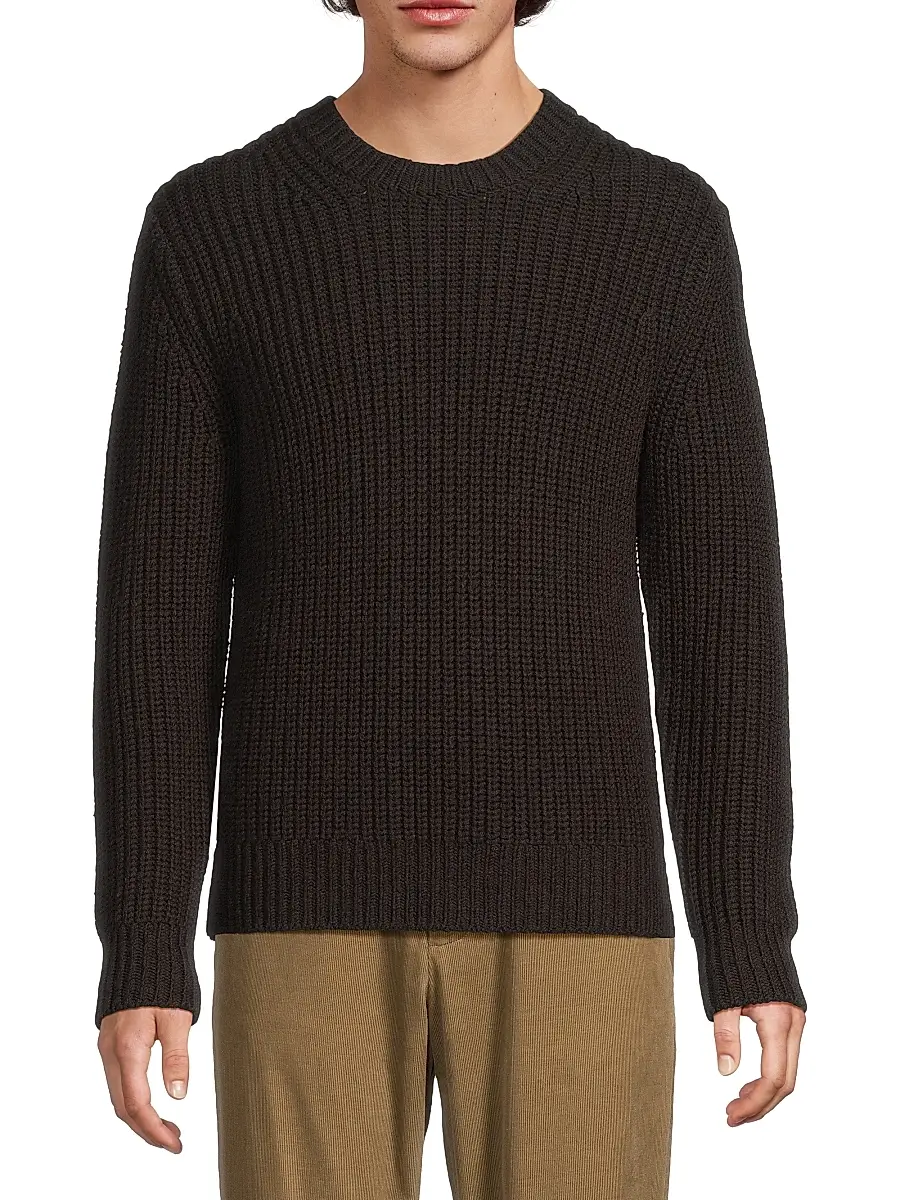 Vince Men's Utility Shaker Crewneck Sweater | Thumbnail 3 Vince Men's Utility Shaker Crewneck Sweater | Thumbnail 3