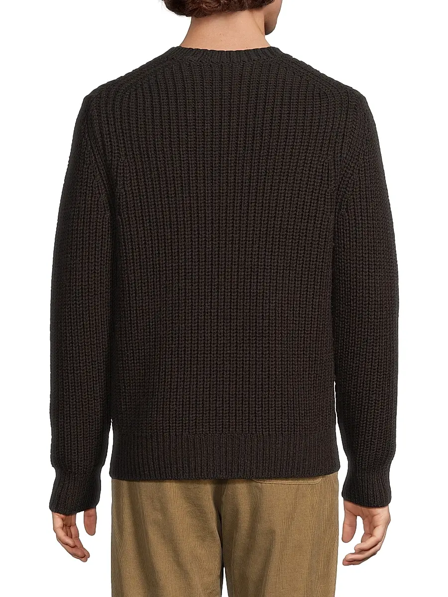 Vince Men's Utility Shaker Crewneck Sweater | Thumbnail 5 Vince Men's Utility Shaker Crewneck Sweater | Thumbnail 5