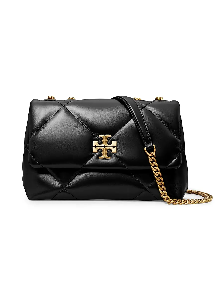 Tory Burch Women's Small Kira Diamond Leather Shoulder Bag