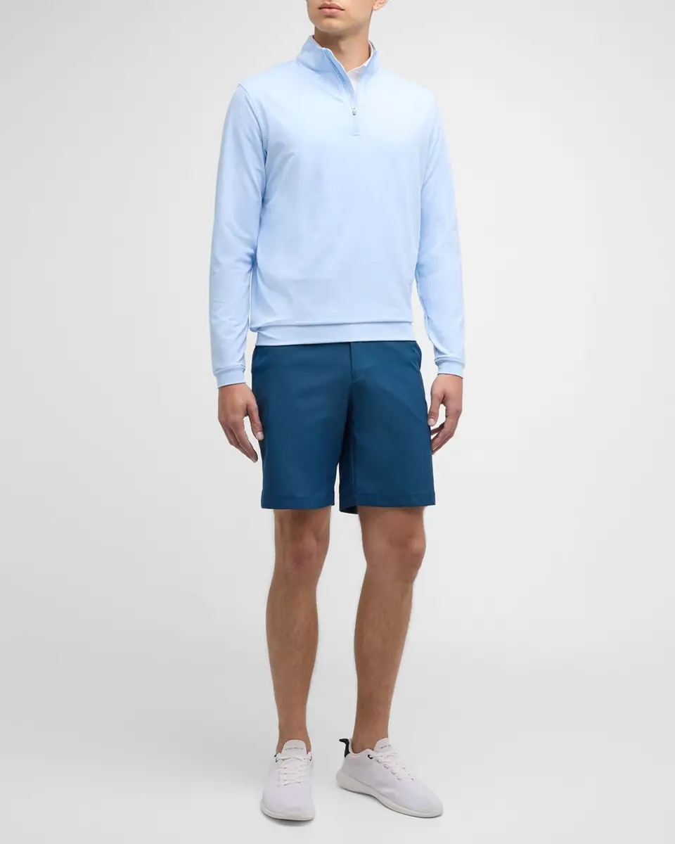 Peter Millar Men's Perth Micro-Stripe Half-Zip Sweater | Thumbnail 3 Peter Millar Men's Perth Micro-Stripe Half-Zip Sweater | Thumbnail 3