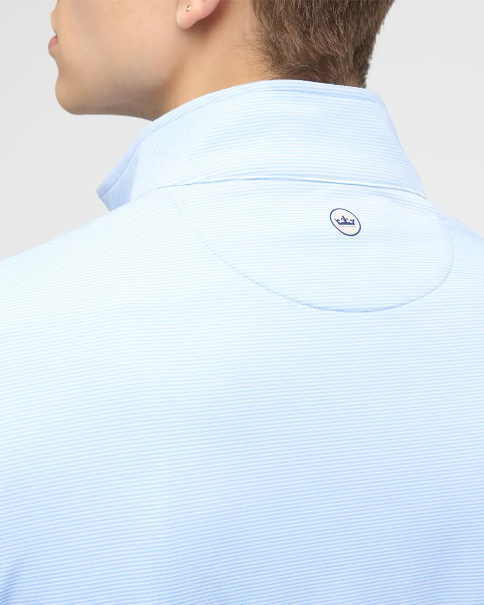 Peter Millar Men's Perth Micro-Stripe Half-Zip Sweater | Thumbnail 7 Peter Millar Men's Perth Micro-Stripe Half-Zip Sweater | Thumbnail 7