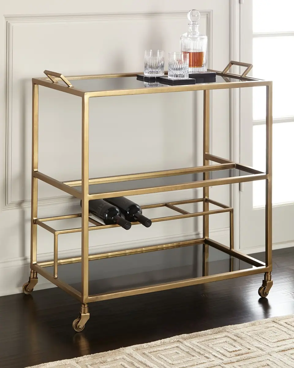 Arteriors Jak Bar Cart | Thumbnail 5